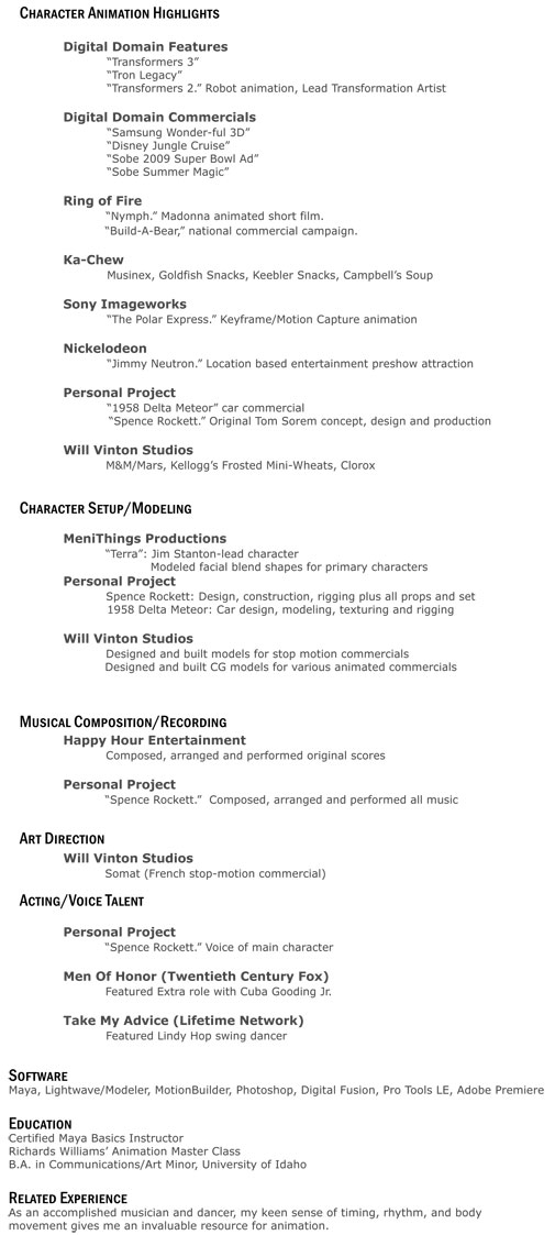 2010 resume